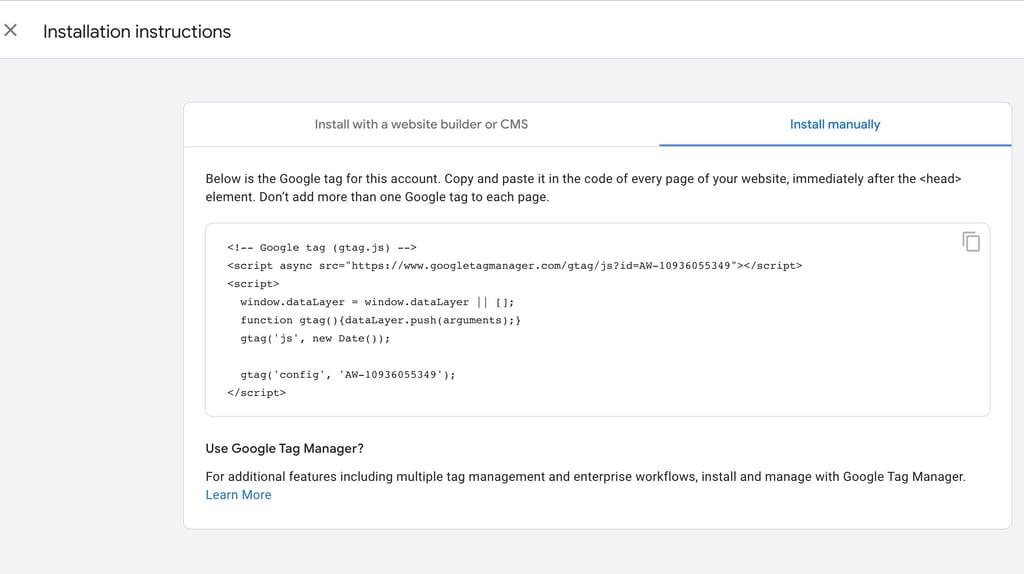 retargeting di dalam google ads