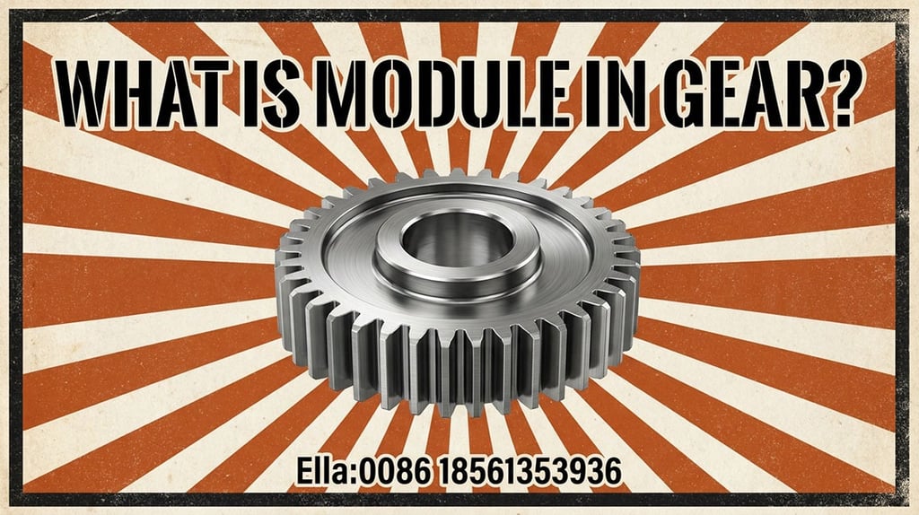 Technical comparison of different gear modules for industrial applications