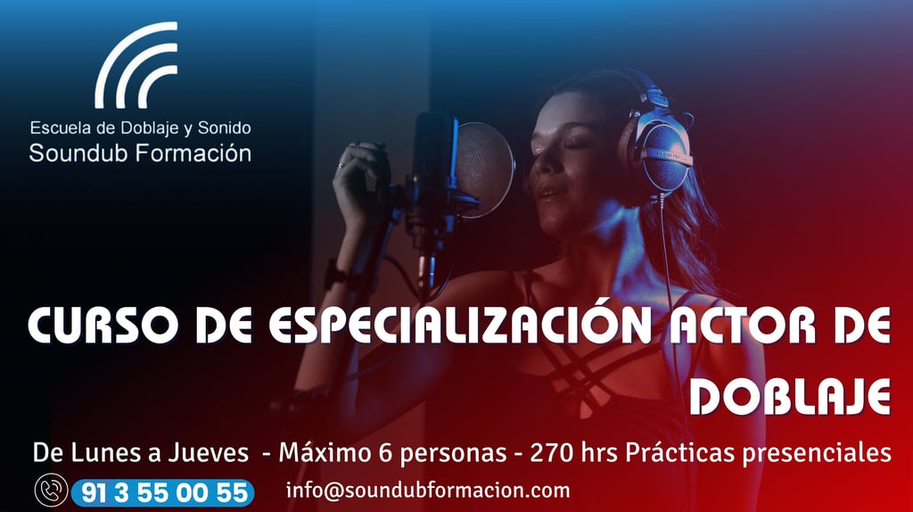 Curso anual de doblaje