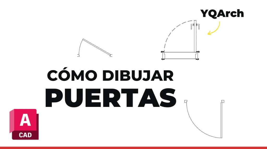 Cómo Dibujar Puertas en AutoCAD con YQArch