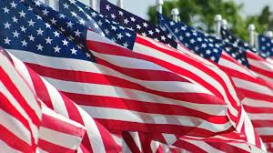 multiple US Flags