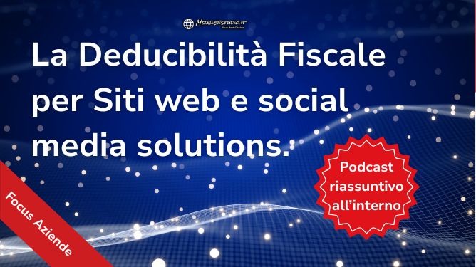 siti web deducibilità fiscale