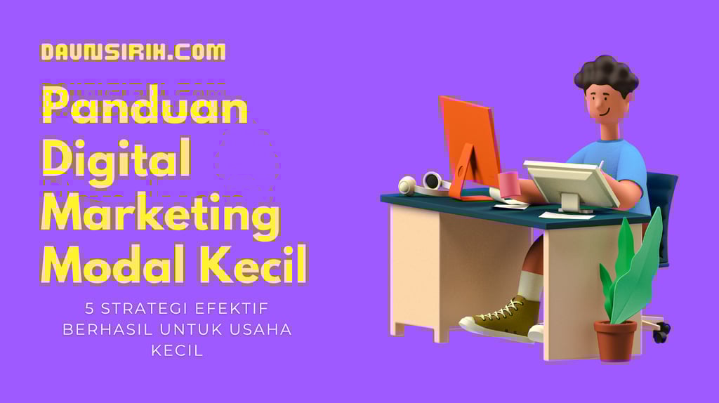 Panduan Digital Marketing Modal Kecil