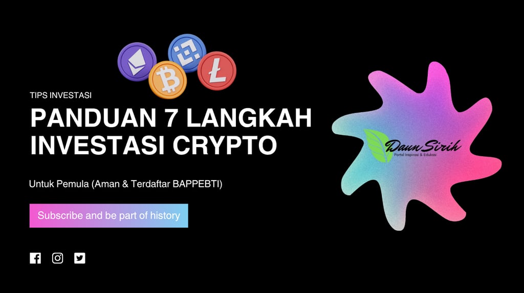 Panduan 7 Langkah Investasi Crypto untuk Pemula