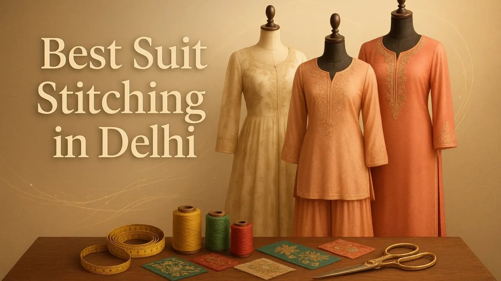 Best Suit Stiching in Delhi