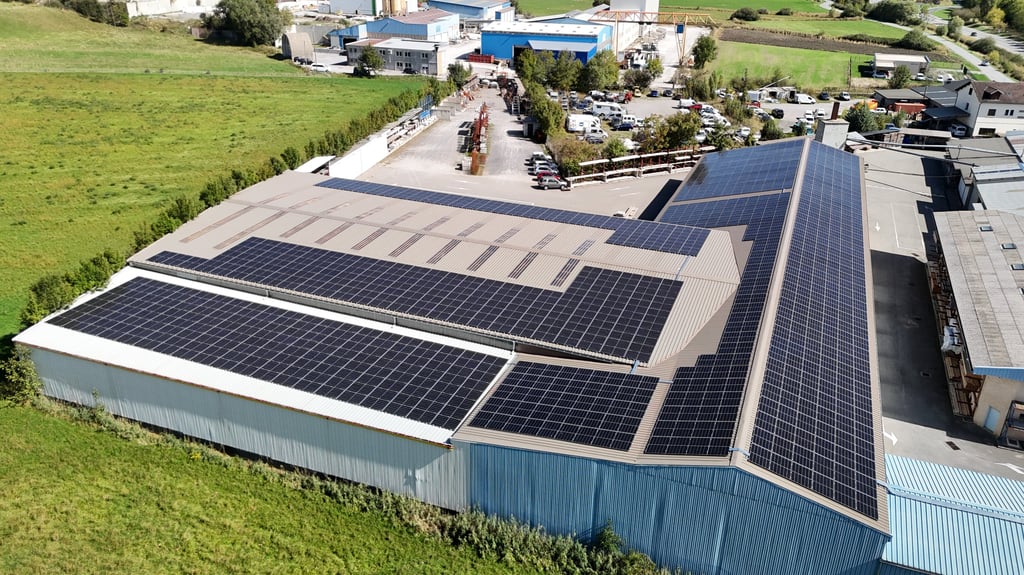 centrale photovoltaïque en toiture