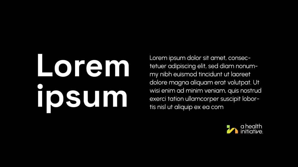 Tittle and paragraph example for modern sport apparel brand.