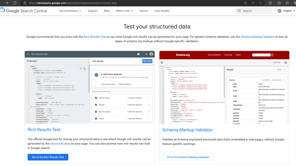 kepentingan schema markup di laman web