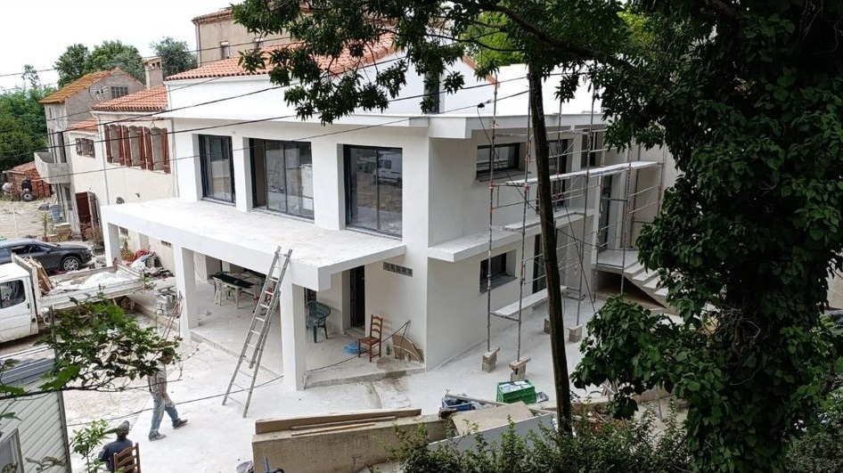 Rénovation extérieure complète d’une façade de maison