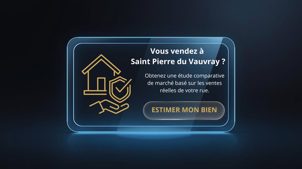 Vendre immobilier Saint Pierre du Vauvray