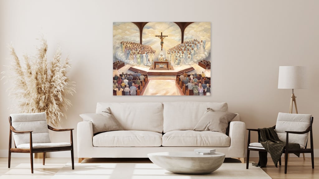 Original Catholic Oil Paintings by Kristen Rogers