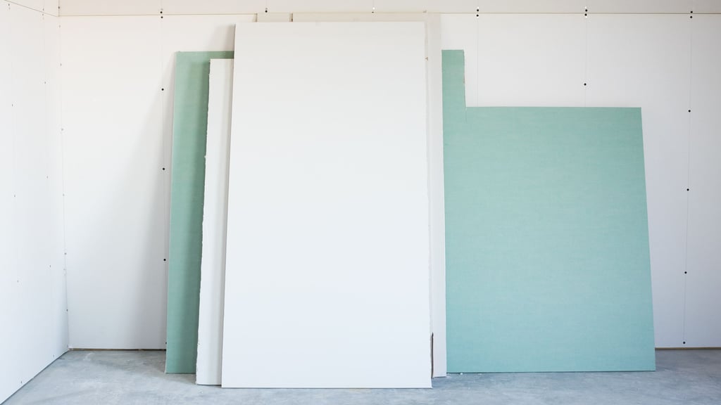 several different types of drywall