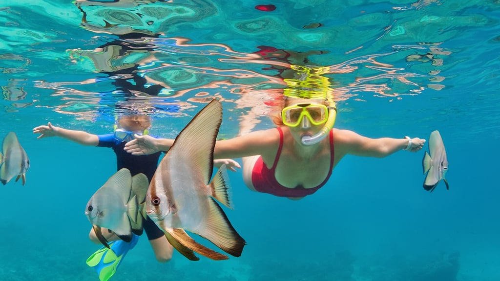 Snorkeling into Nusa Penida