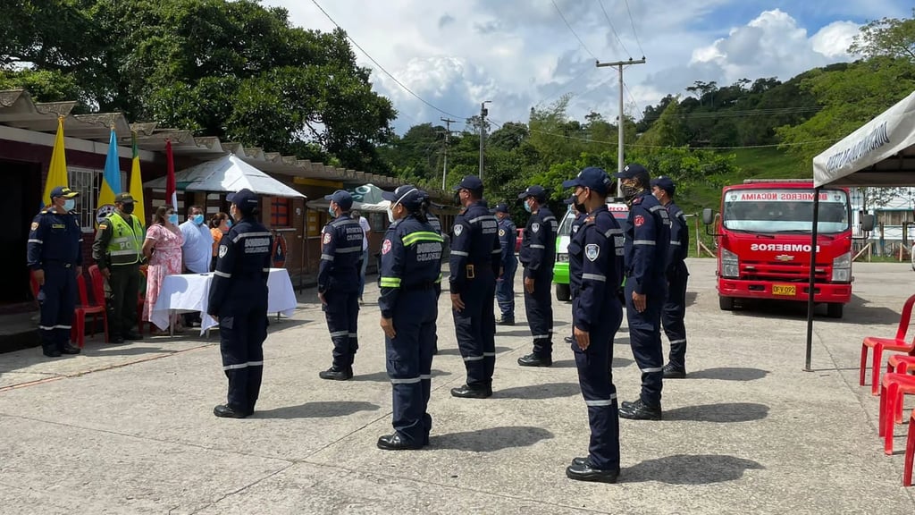 cuerpo bomberos voluntarios nocaima cundinamarca