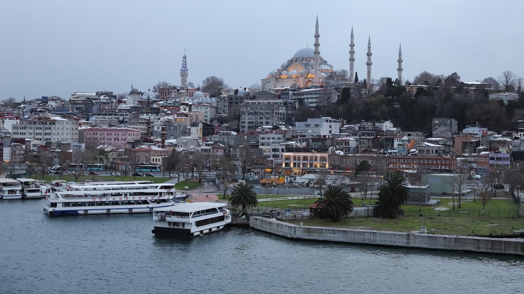 Suleymaniye Mosque in Istanbul, Turkey