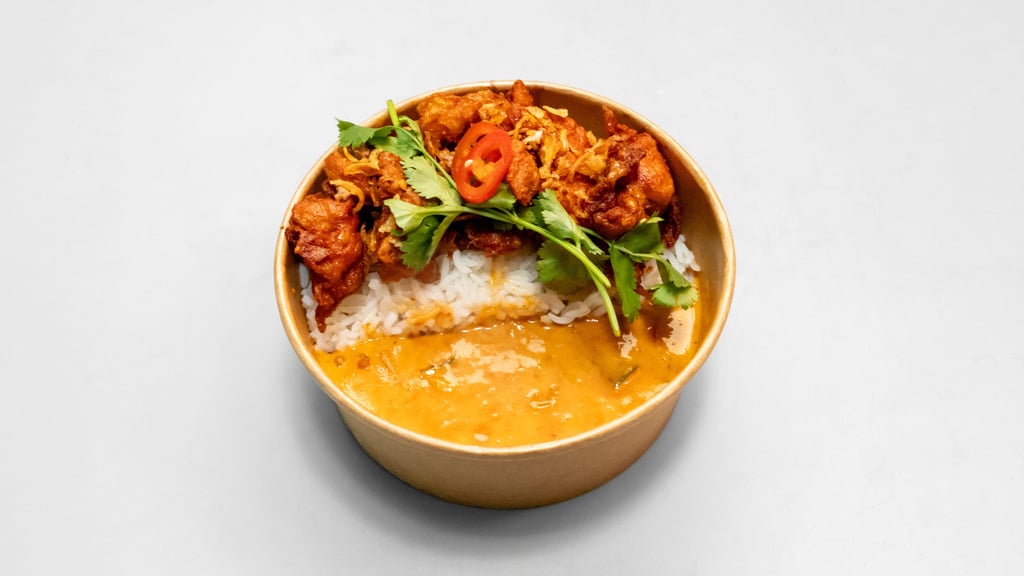 Thai Chicken Red Curry at BKK Social in Gloucester