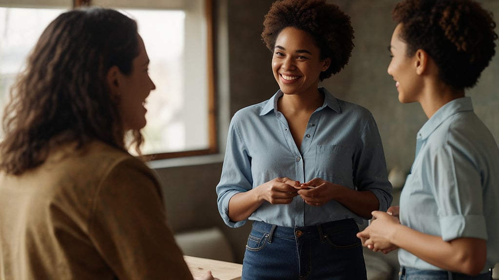 femmes qui expriment leurs ressentis