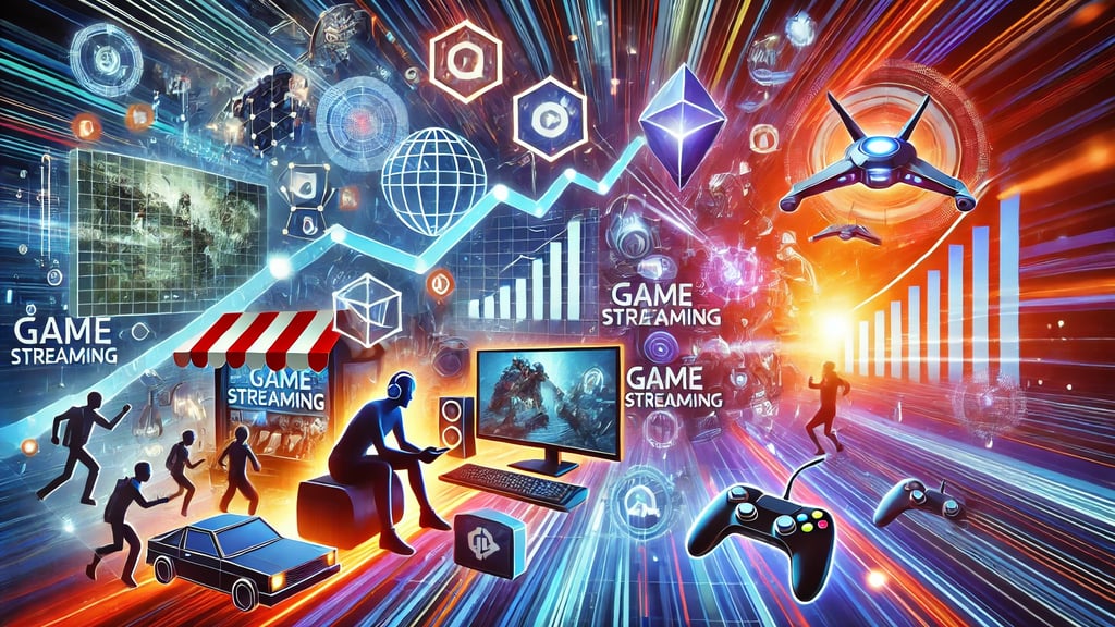 efeitos do streaming de jogos no comportamento do consumidor e no mercado, destacando acessibilidade