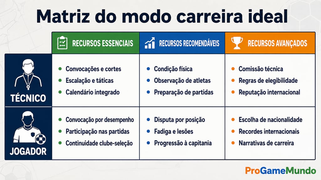 Recursos propostos para uma carreira internacional completa