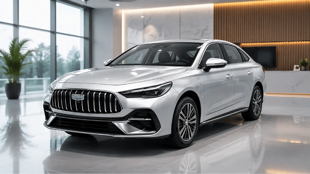 Novo carro híbrido da Geely faz até 44 km/l e desafia Toyota no segmento híbrido