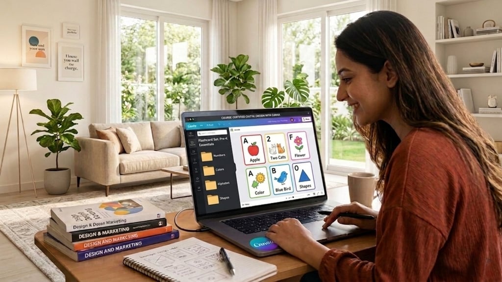 LevelUp Online Education presenting Canva Graphic Design Course with Certificate for beginners