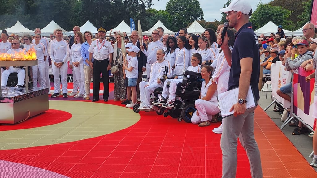 Victor Carrer, freelance événementiel sportif, régisseur, chef de projet et animateur micro.