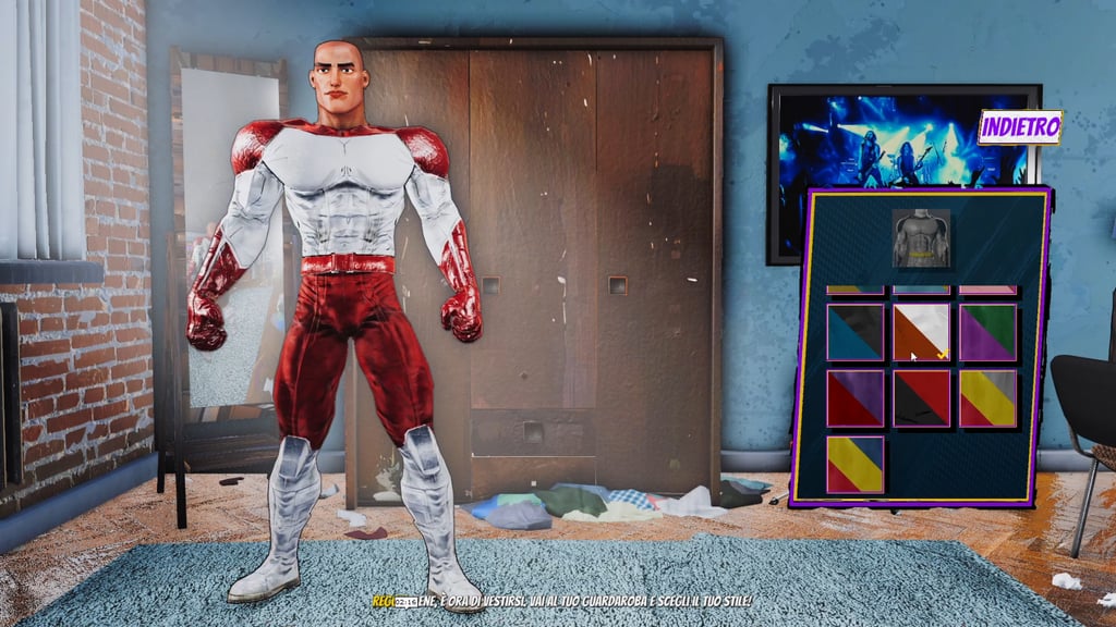 Creazione del personaggio a Superhero Simulator