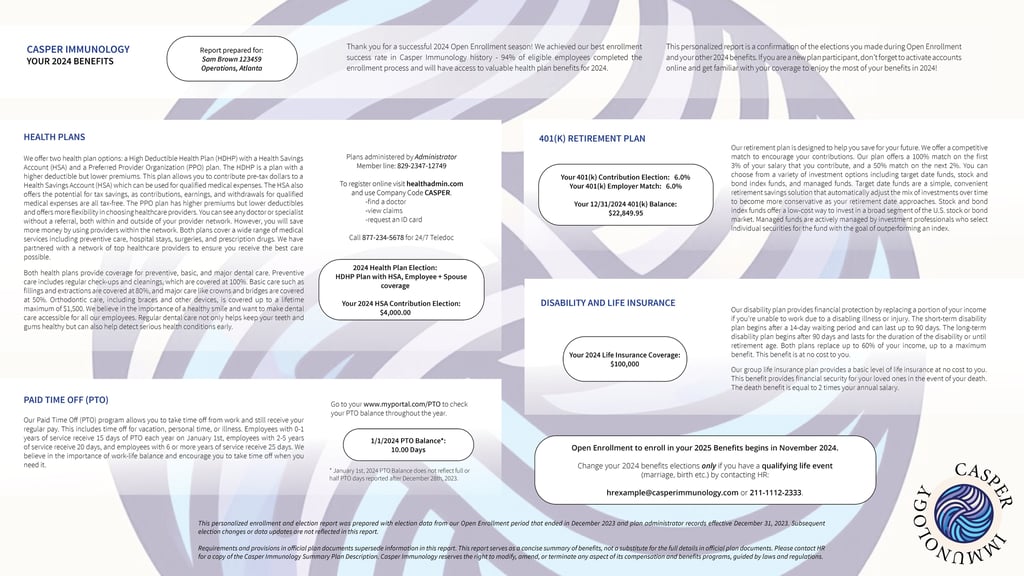 Election Confirmation Statement