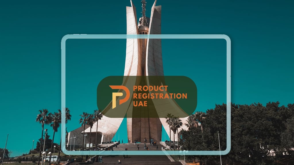 Product Registration UAE Algeria background