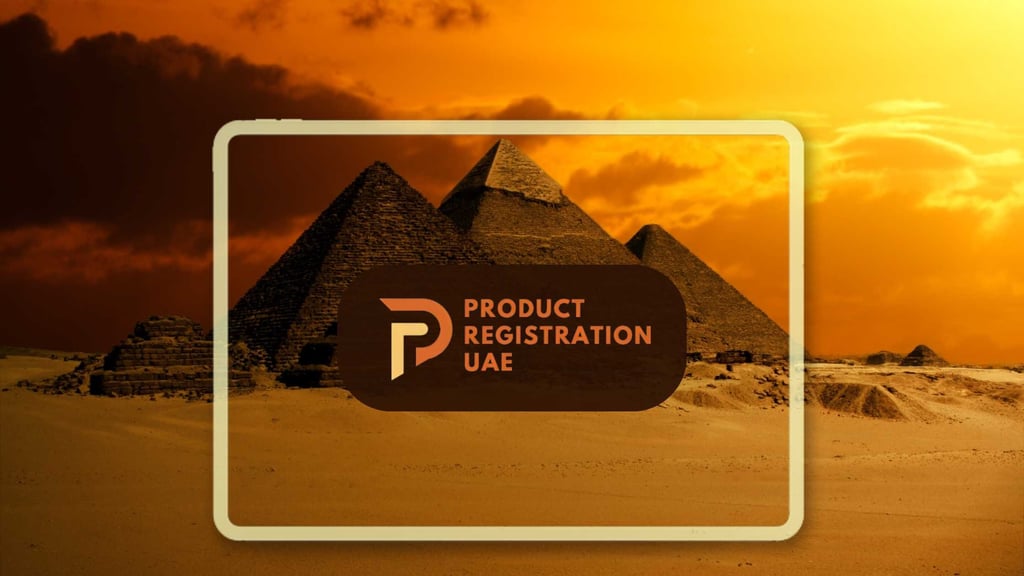 Product Registration UAE Egypt background