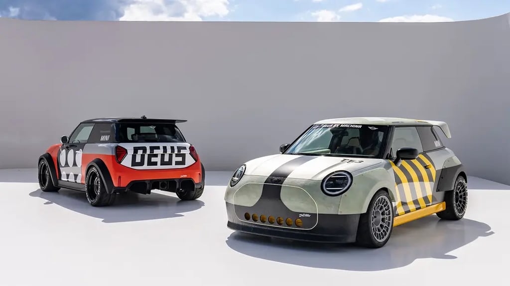 Mini and Deus Ex Machina Concept: The Skeg and Machina