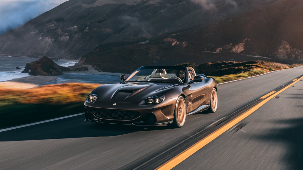 Touring Superleggera Veloce12 Barchetta: A Ferrari 550 Maranello Reborn