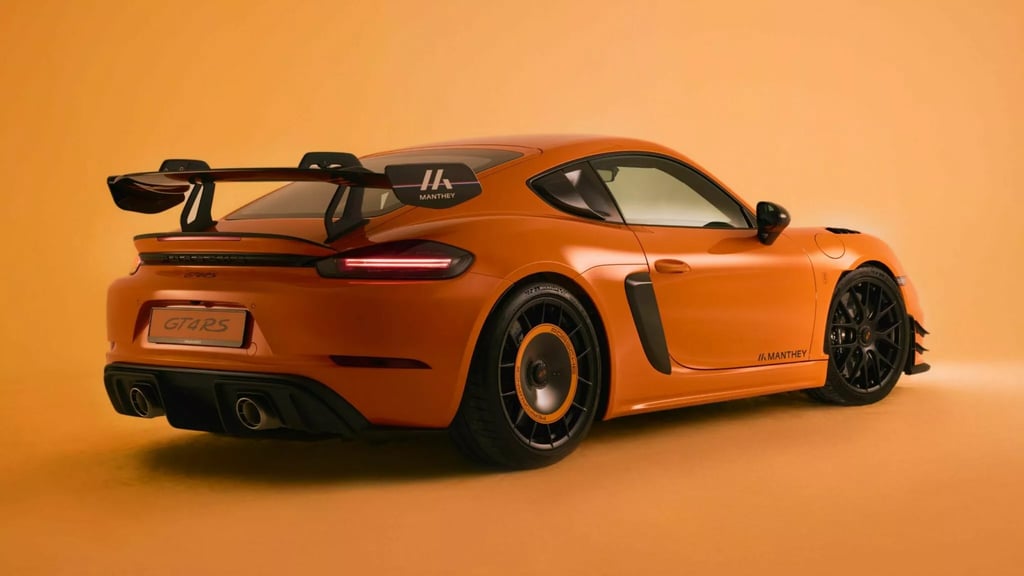 A Dutch Masterpiece: The Porsche 718 Cayman GT4 RS "Tulip" Edition