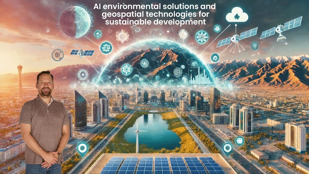 AI and geospatial environmental monitoring in Kazakhstan