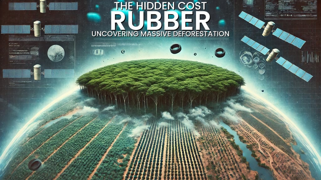 hidden cost - rubber - deforestation