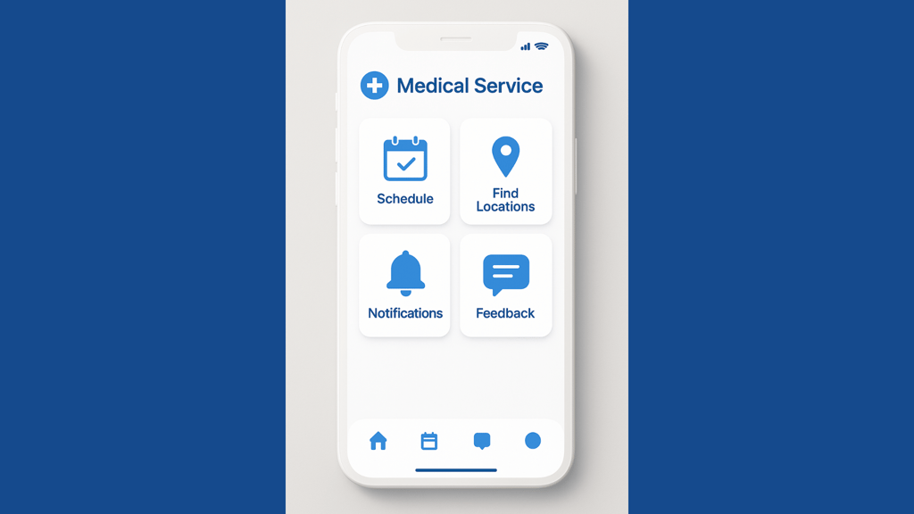 Medical Service Scheduler App