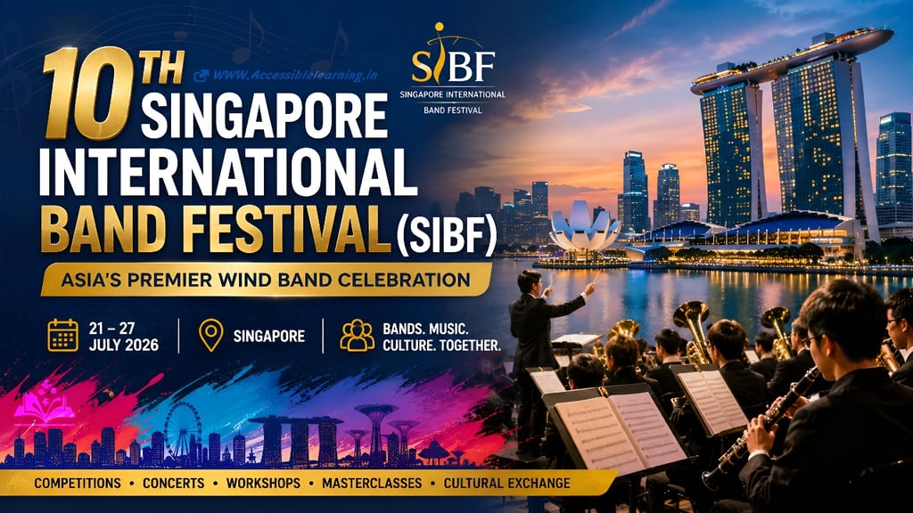 10th Singapore International Band Festival Guide: Concerts, Workshops and Cultural Exchange