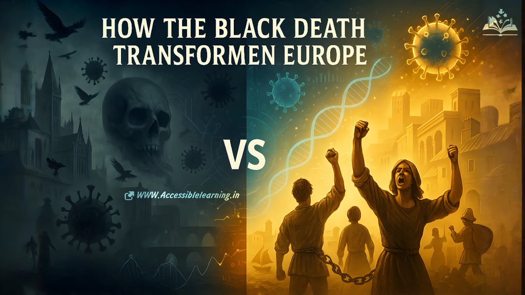 The Black Death's Legacy: How Medieval Europe's Greatest Pandemic Transformed Civilization