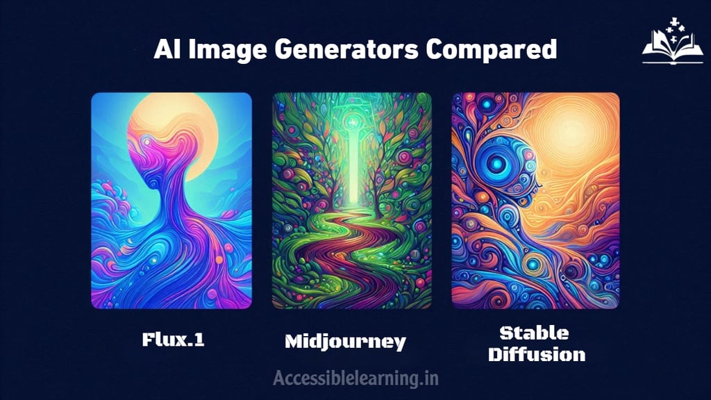 Flux.1 vs. Midjourney vs. Stable Diffusion: Which AI Image Generator Stands Out?