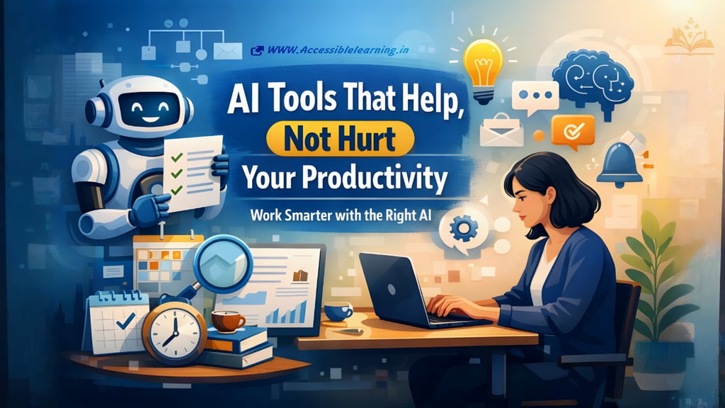 How to Use AI Tools to Boost Productivity Without Losing Focus