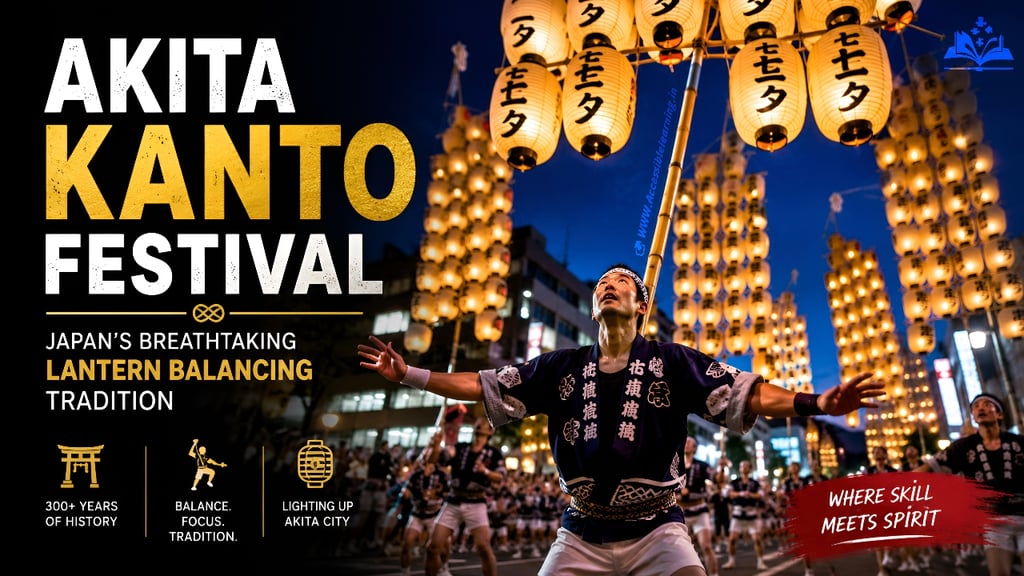 Akita Kanto Festival: Japan's Most Dangerous Display of Balance Is Built on Centuries of Discipline