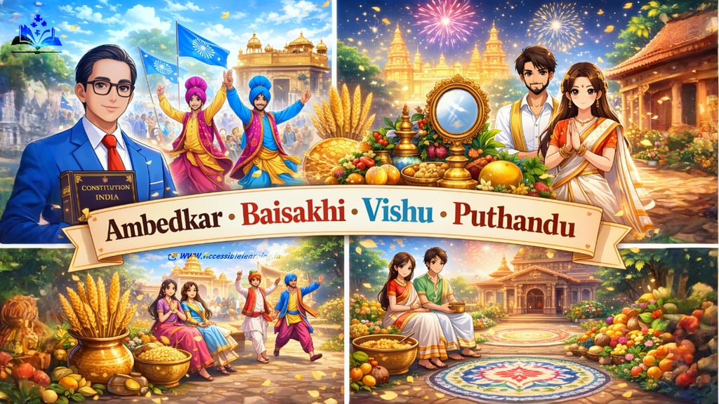 Why Ambedkar Jayanti, Baisakhi, Vishu & Puthandu Are Celebrated Together in India