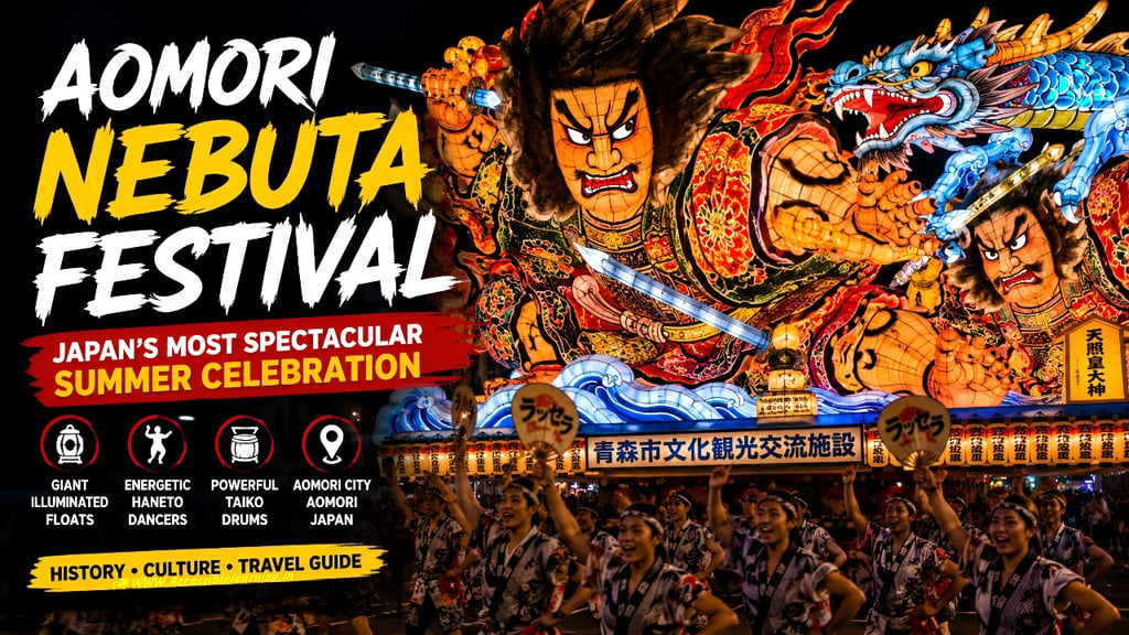 Aomori Nebuta Festival: Japan's Loudest Cultural Spectacle Refuses to Become a Museum Piece