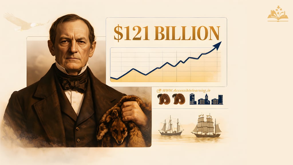 John Jacob Astor's Fur and Real Estate Empire: How America's First Multimillionaire Built a $121 Bil