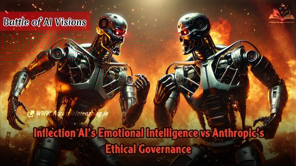 Battle of AI Visions: Inflection AI’s Emotional Intelligence vs Anthropic’s Ethical Governance?