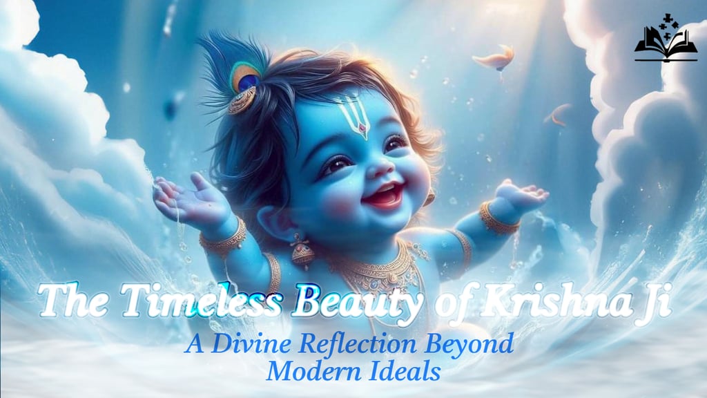 The Timeless Beauty of Krishna Ji: A Divine Reflection Beyond Modern Ideals?!