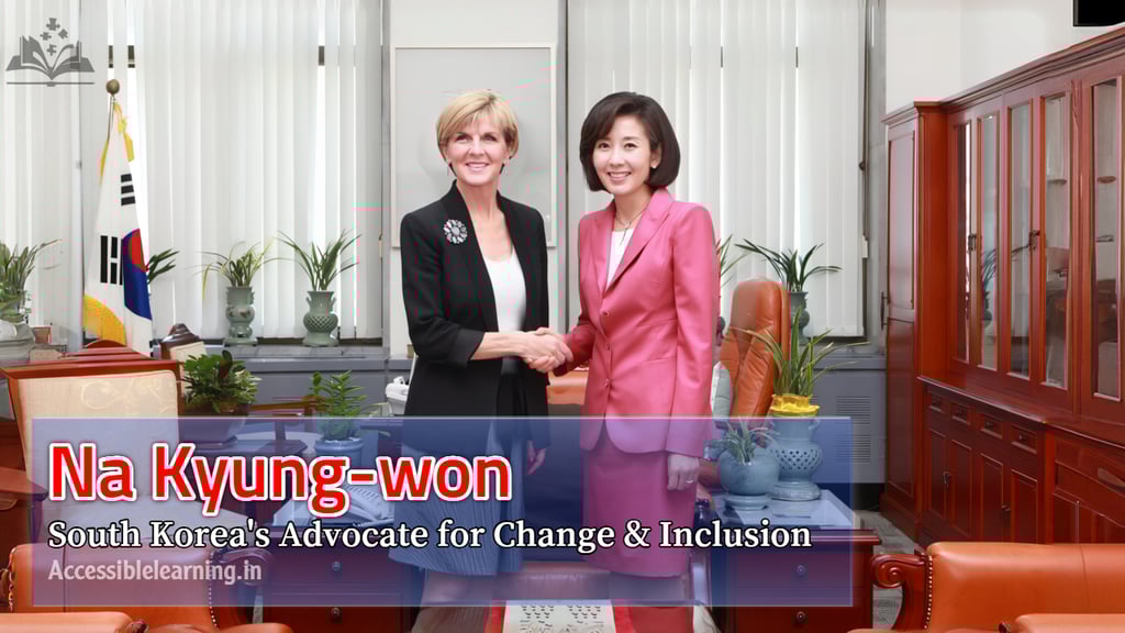 Na Kyung-won: A Trailblazer in South Korean Politics and Advocacy?