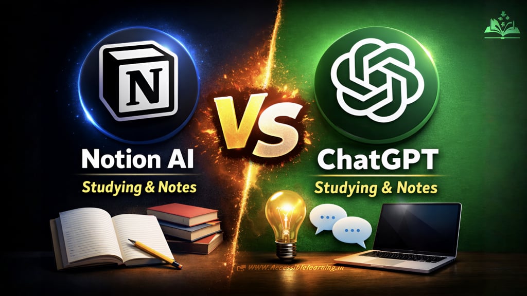 ChatGPT vs Notion AI for Students: The Best Tool for Learning and Note-Taking