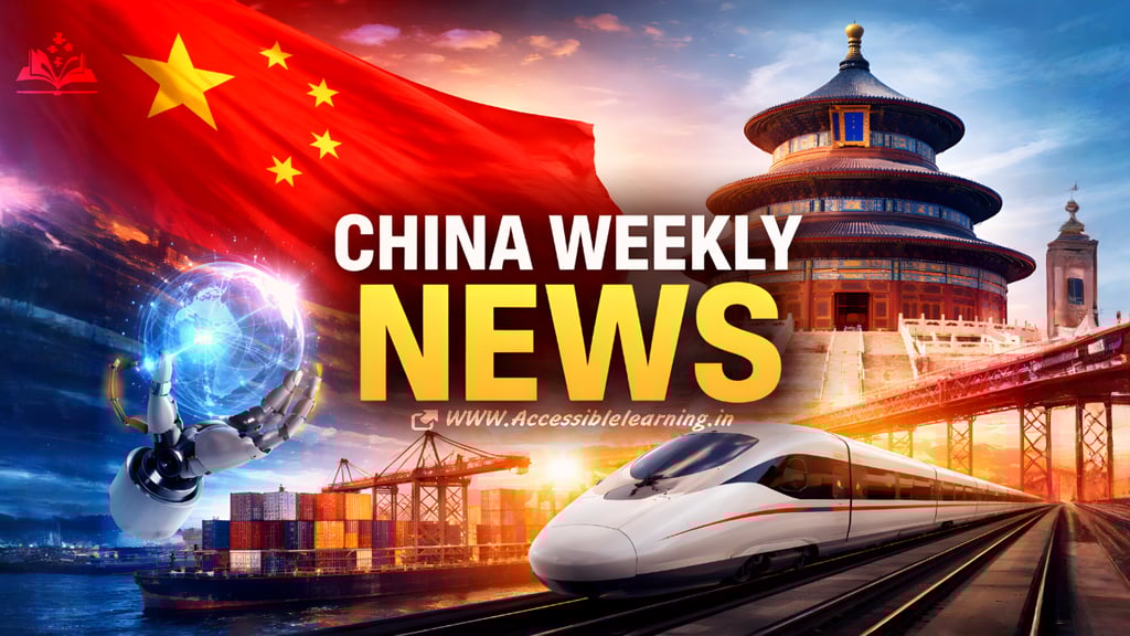China News Roundup: How Policy and Markets Shifted Last Week