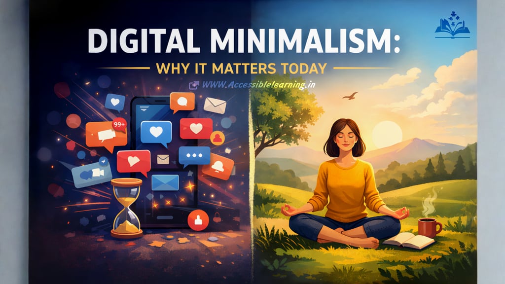 Digital Minimalism Explained: How to Reclaim Focus in a Distracted World